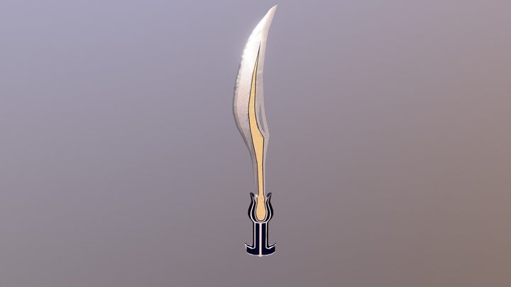 Artus Blade Texture LOWPOLY2 3D Model
