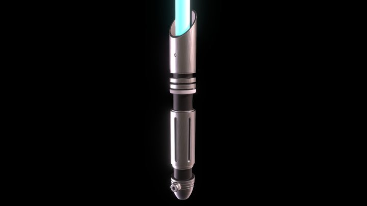 Lightsaber Fan Art 3D Model