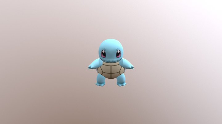 Squirtle 3D Model