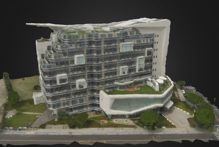 新北市立圖書館新總館@板橋 3D Model