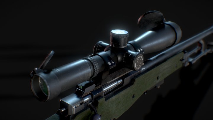 Artic Warfare Police (AWP) 3D Model