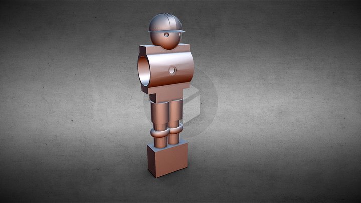 Kicker 3D Model