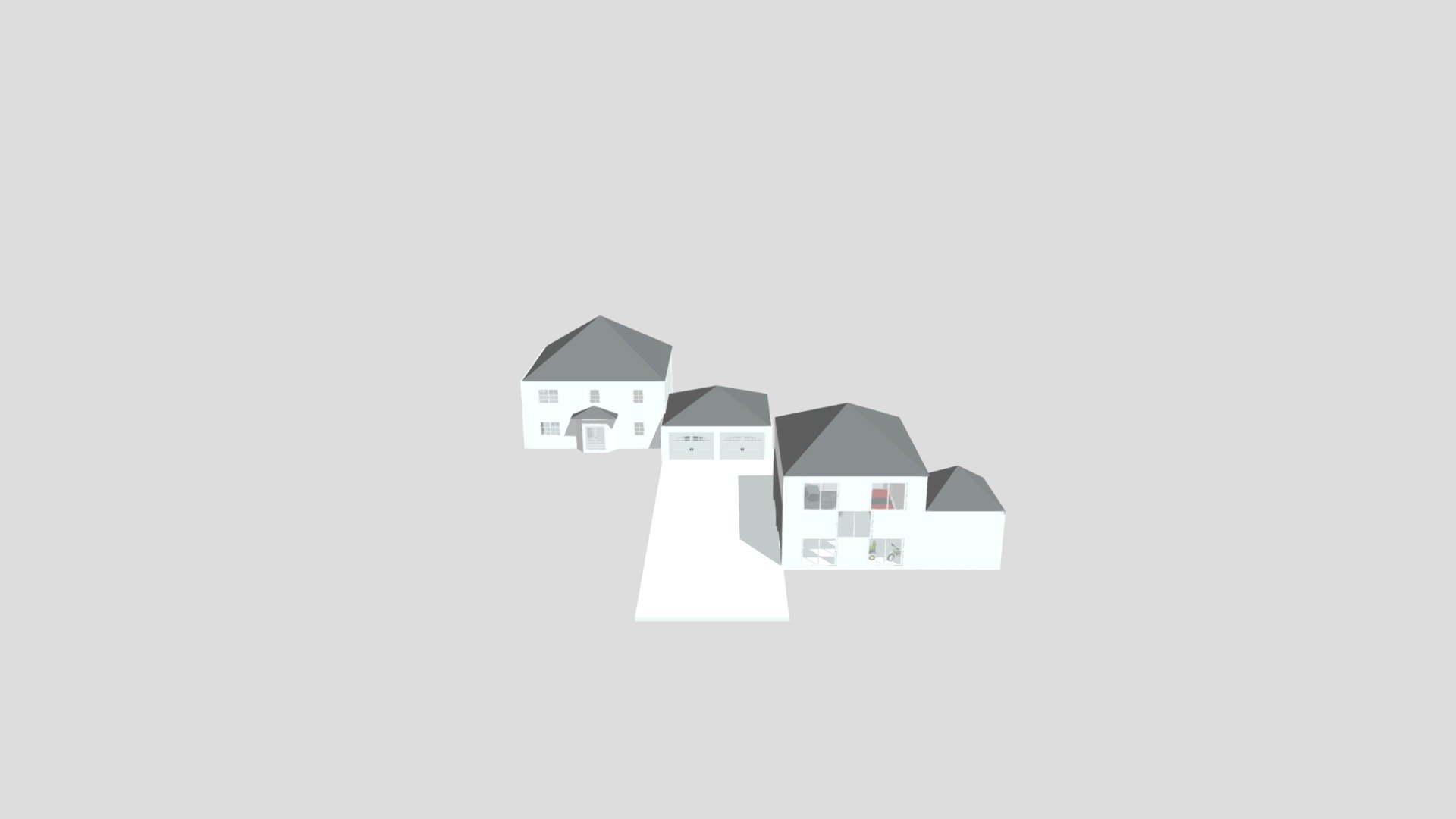 small two story house