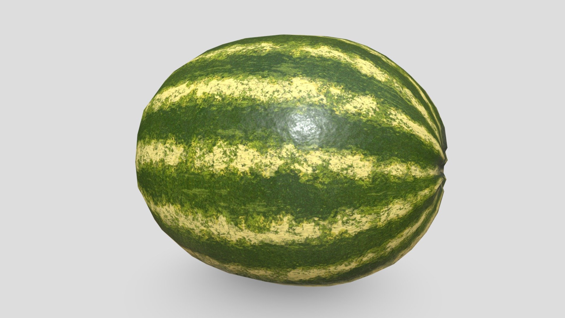 Realsitic Watermelon (Game Ready) - 3D model by JesseQuartieri [6f09ddf ...