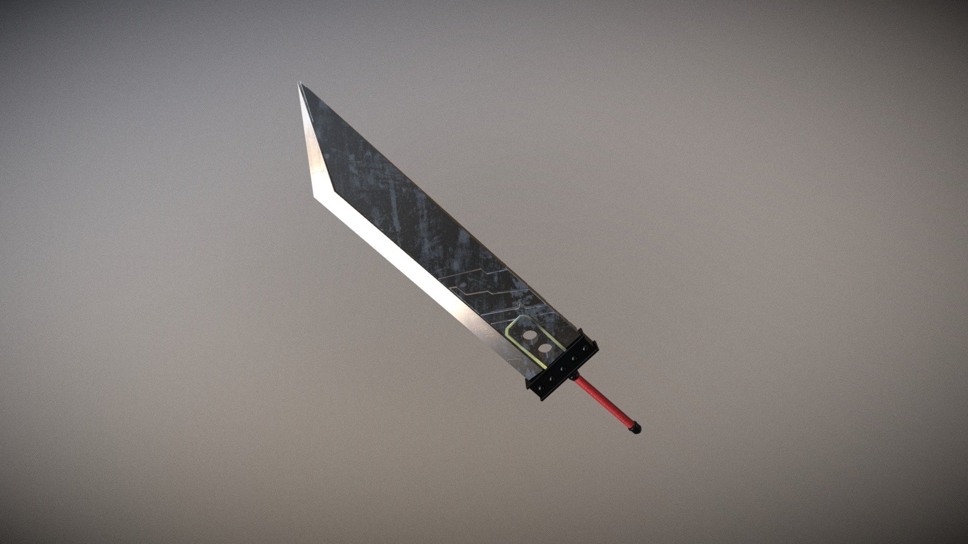 OBJ EPPD Buster Sword