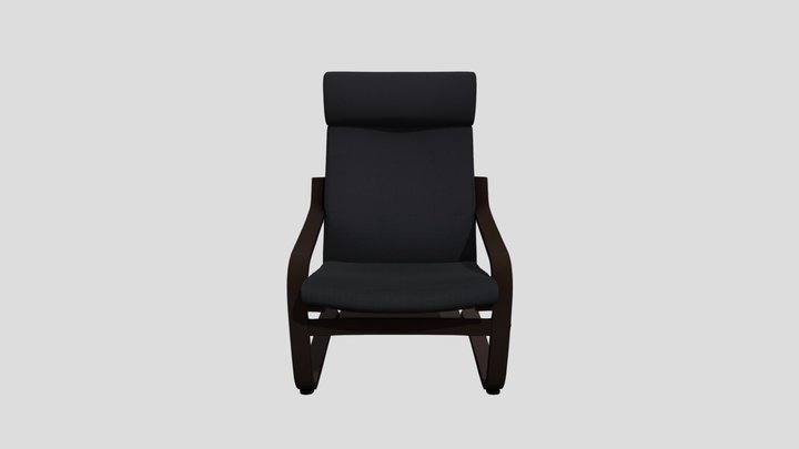 Poang_chair 3D Model