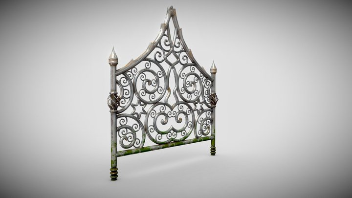 Fantasy Fence 3D Model