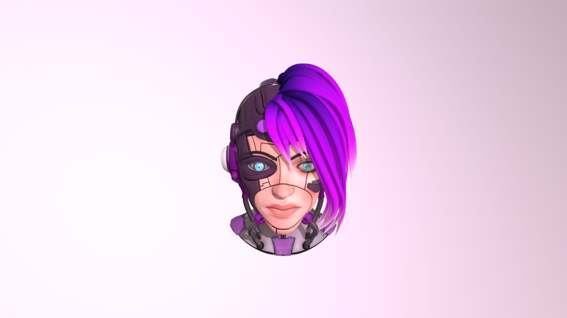 syberpunk stylzed