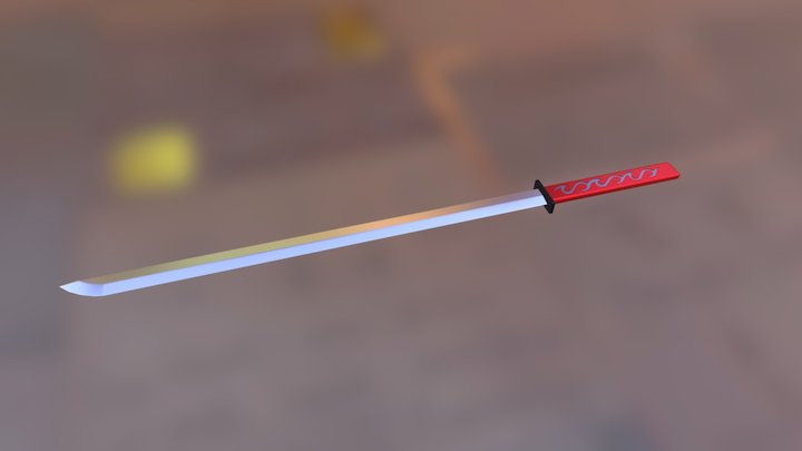 Small Sword 3D Model