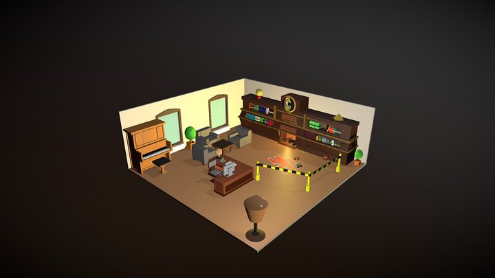 Despacho Del Crimen Andres Poo 3D Model
