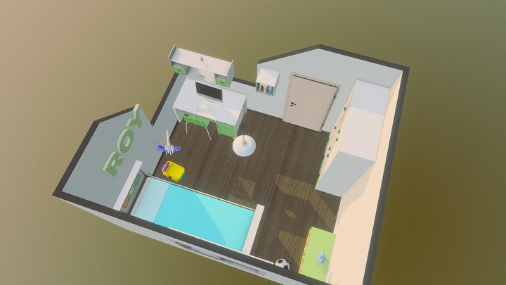 Bedroom 13 3D Model
