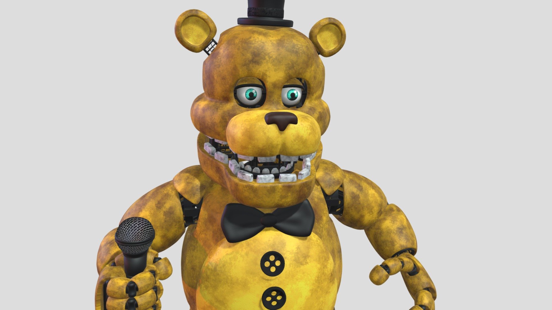 Fredbear - Download Free 3D Model By Yandy [6f110f4] - Sketchfab