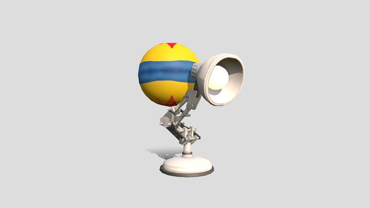 Pixar Lamp 3D Model
