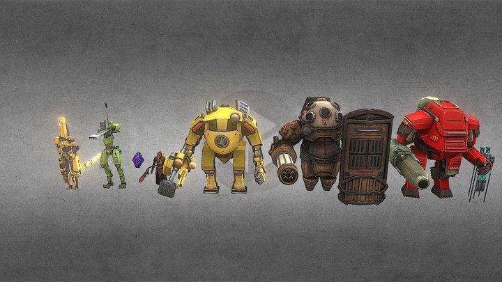 Machines Of Hell 3D Model