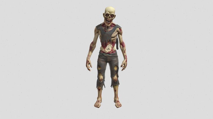 Undead | Zombie | Zumbi 3D Model