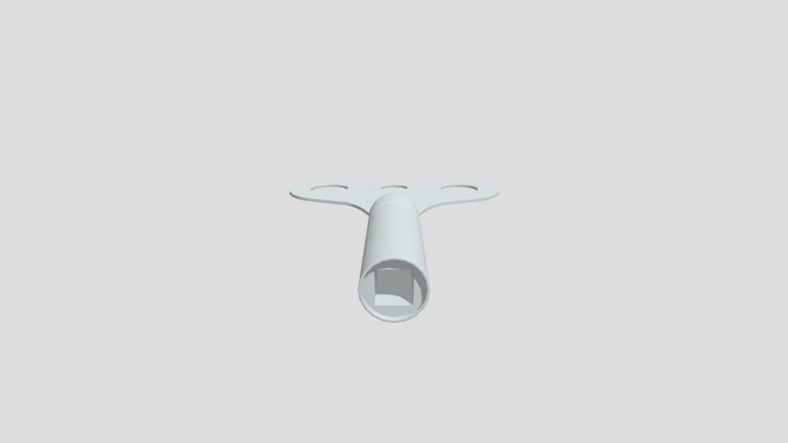 WindUpKey 2 3D Model