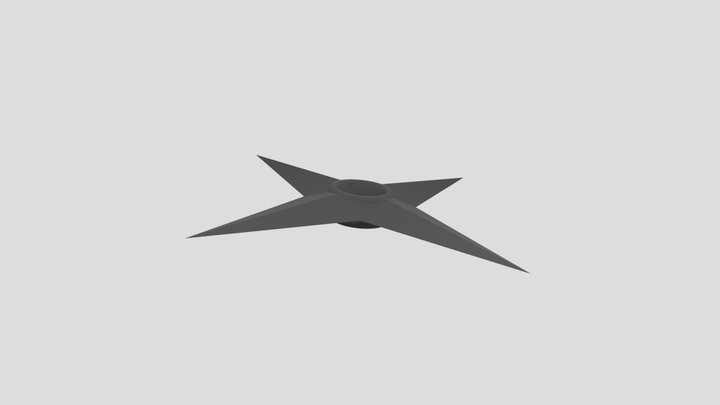 Shuriken 3D Model