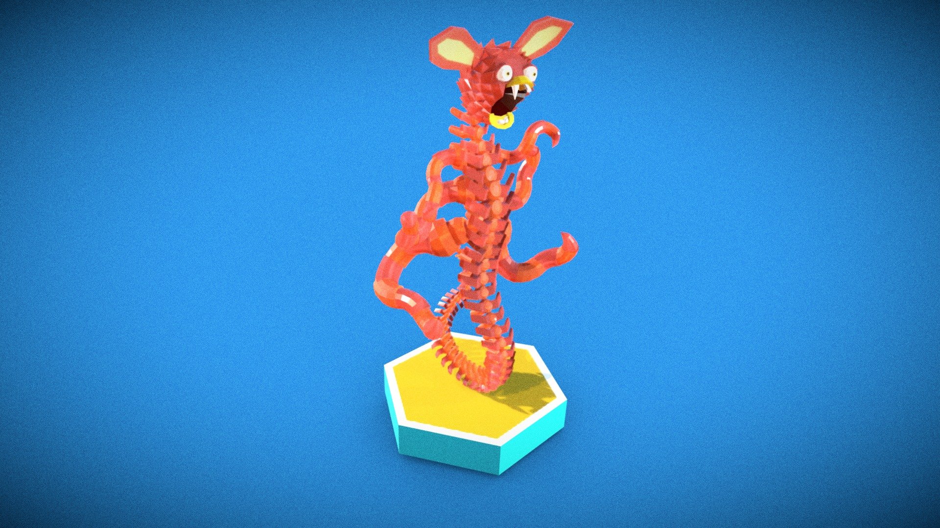 Sand Rabbit monster — Sketchfab embed 3D viewer