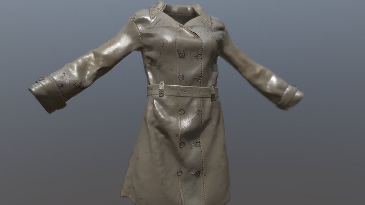 Coat 3D Model