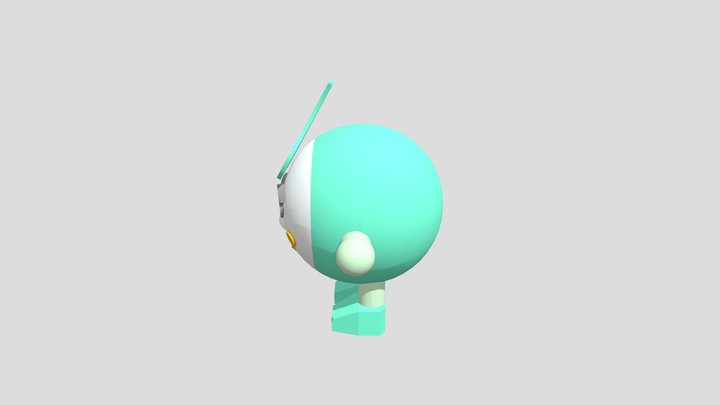 CHARACTER LOWPOLY 3D Model