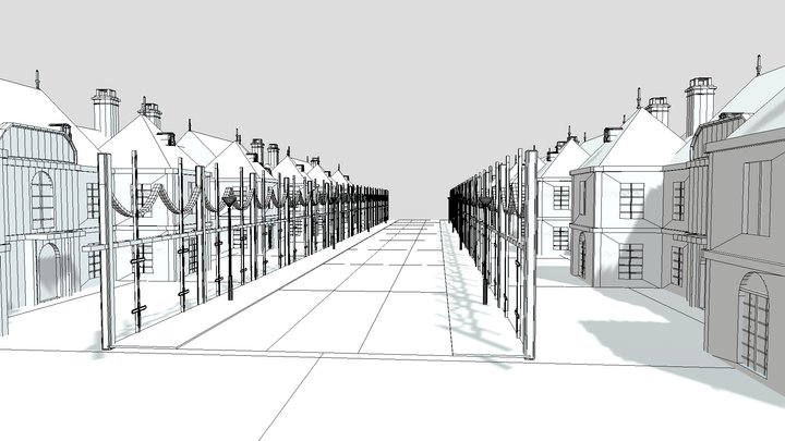 Rich district 3D Model