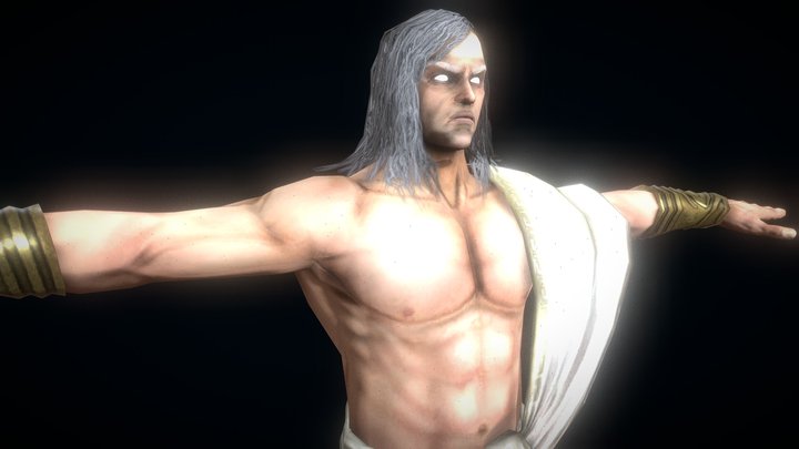 Zeus GOW2 3D Model