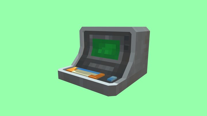 Minecraft Terminal 3D Model
