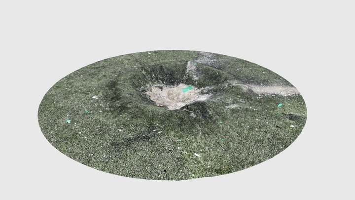 Shelled soccer field – Gratis 3D-model STL