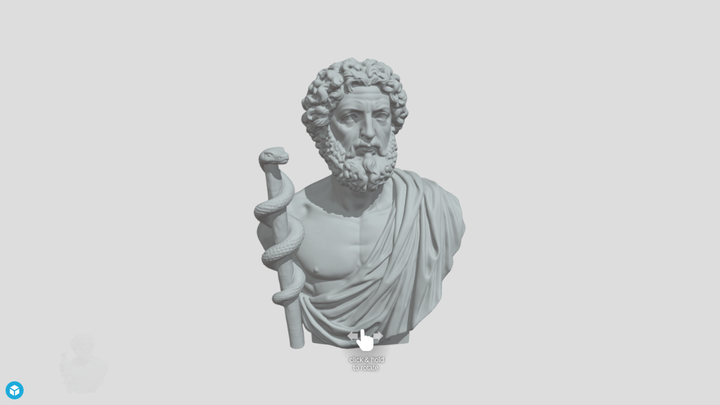 Classical Healer Bust - Trellis 2 vs SupaVoxel