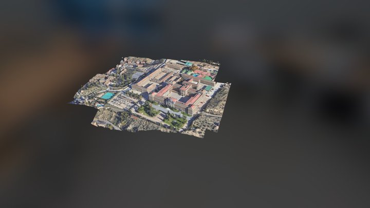 Academia de Infantería de Toledo 3D Model