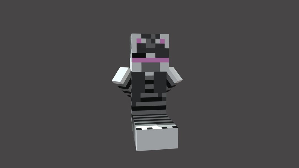 Minecraft duct tape catgirl style 2