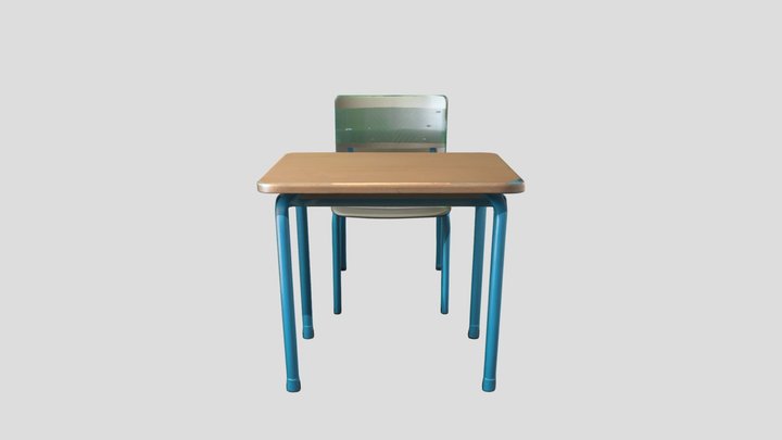 Mobiliario escolar. – Modèle 3D gratuit STL