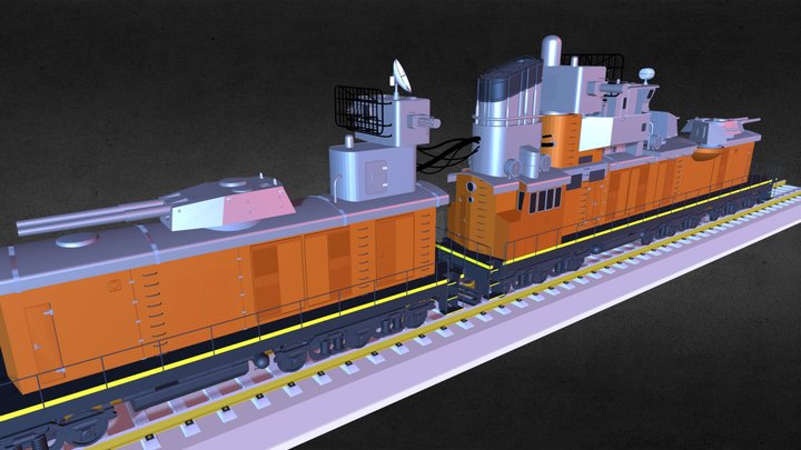 Train-11 3D Model