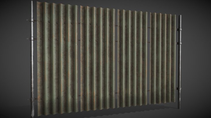 Fence metal - 13MB – Modelo 3D gratuito STL
