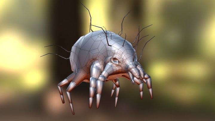 Acarus 3D Model 3D Model