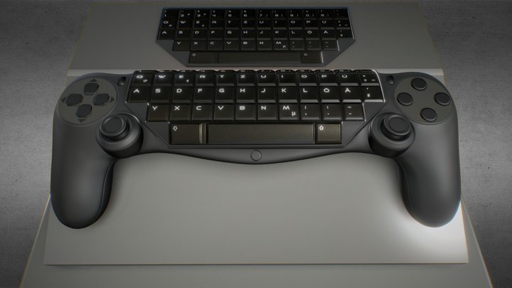 Gamepad Keyboard Hybrid (Idea)