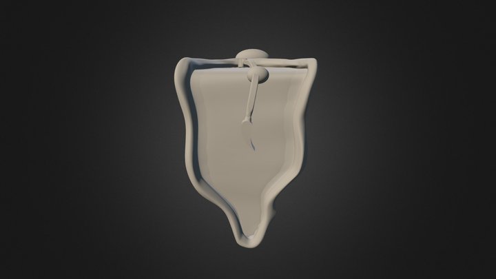 Dali Clock One 3D Model