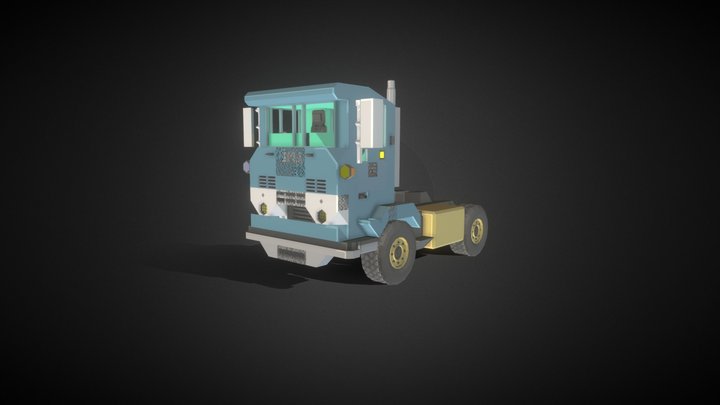 GMC CRACKERBOX 3D Model