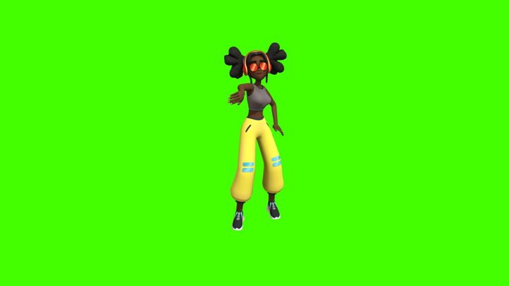 Samba Dancing (1) 3D Model