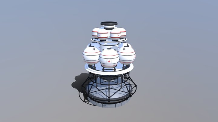 Project Daedalus (Version Two) 3D Model