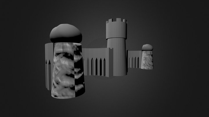 Cliff Sculpted 3D Model