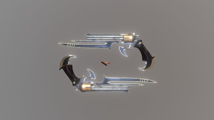 Werewolf Gun 3D Model