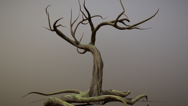 Tree #2 Game Asset 3D Model