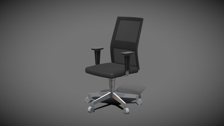 Itek Task Chair 3D Model