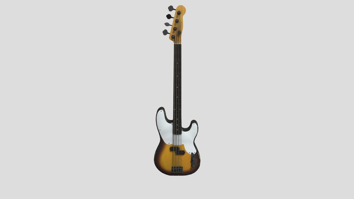 Bass Fender Precision - Burst