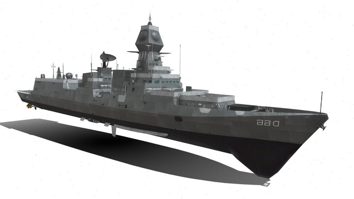 INS Visakhapatnam – Modelo 3D gratuito STL
