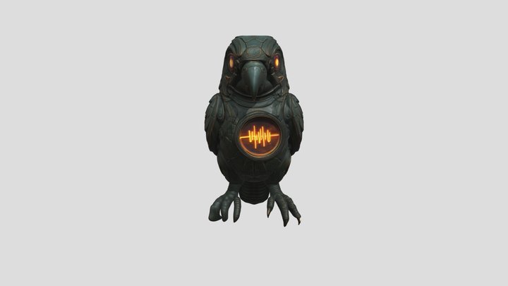 Robotic_parrot 3D Model