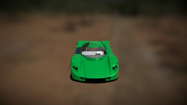 Full SLC Race Tail 3D Model