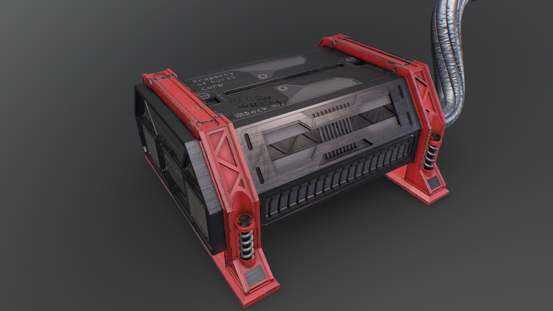 Docking container