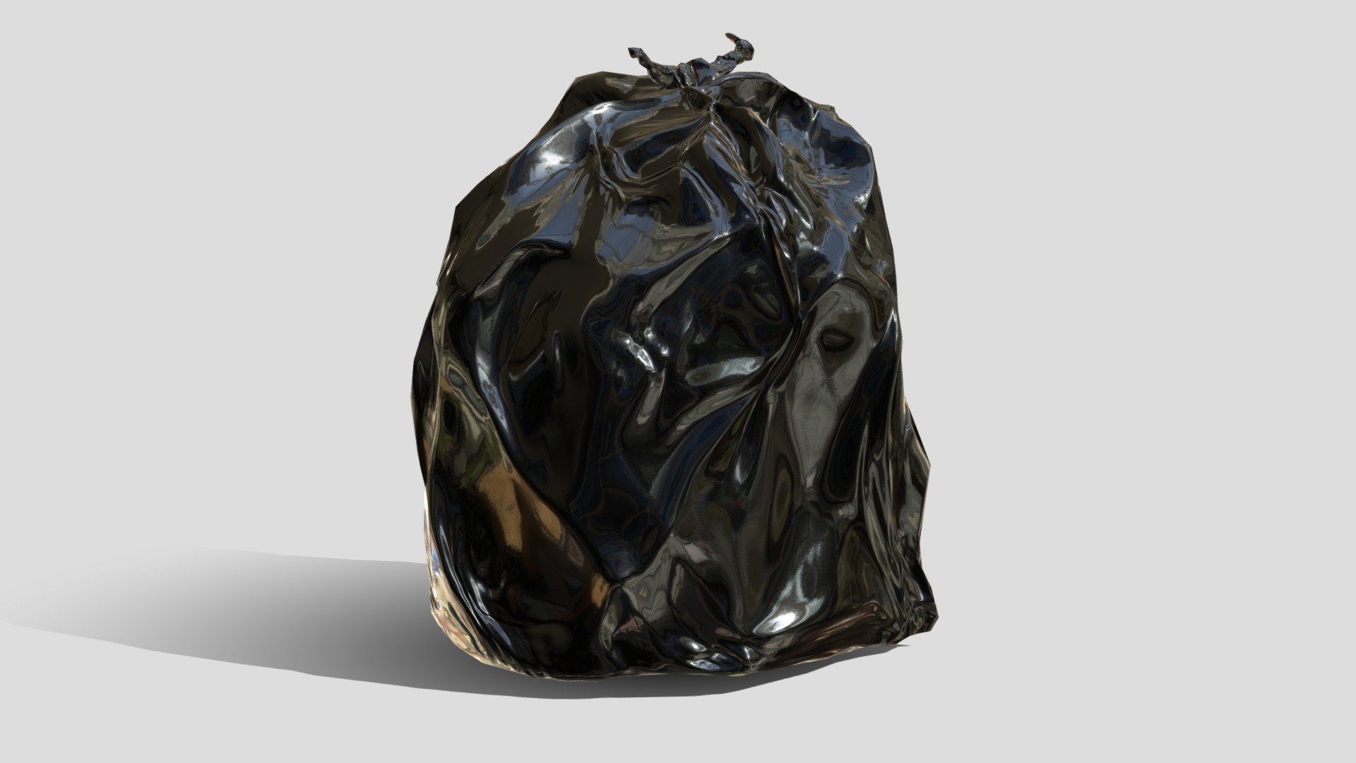 Bin bag Low Poly Download Free 3D model by Zhelazniakov Aleksandr